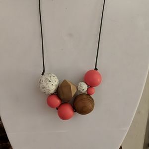 Adjustable geometric statement Necklace